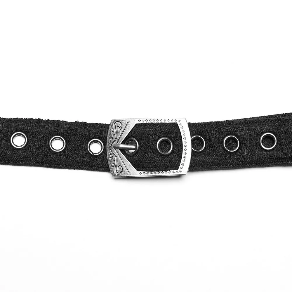 Stylish Knitted and Leather Holster Harness with Pockets