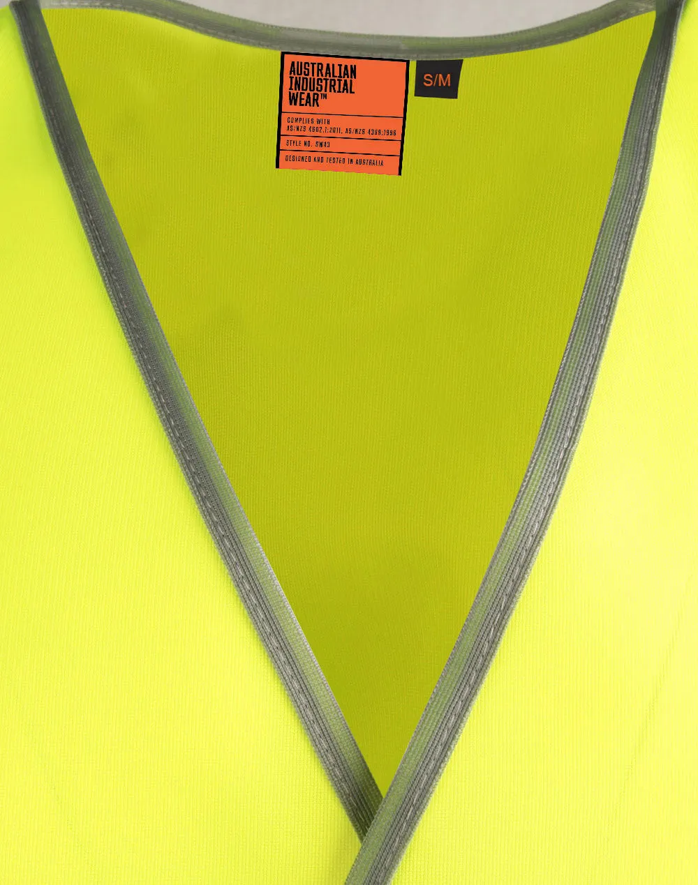 SW43 Safety Vest With Shoulder Tapes