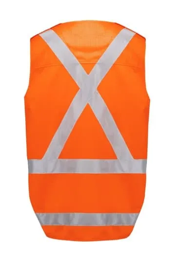 SYZMIK Unisex Hi Vis NSW Rail Vest ZV697