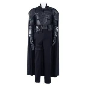 The Batman Bruce Wayne Cosplay Costume Pants Cloak Outfits Halloween Carnival Suit