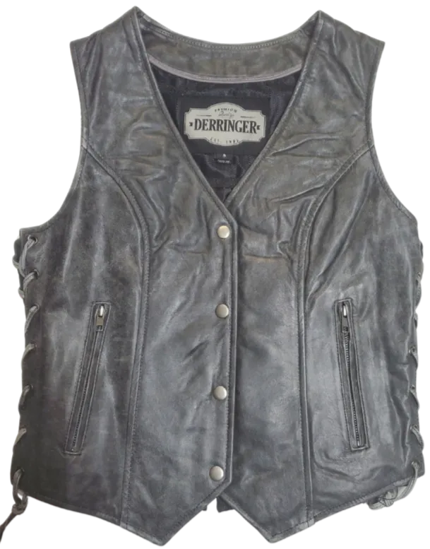 The "Jewel" Leather Vest