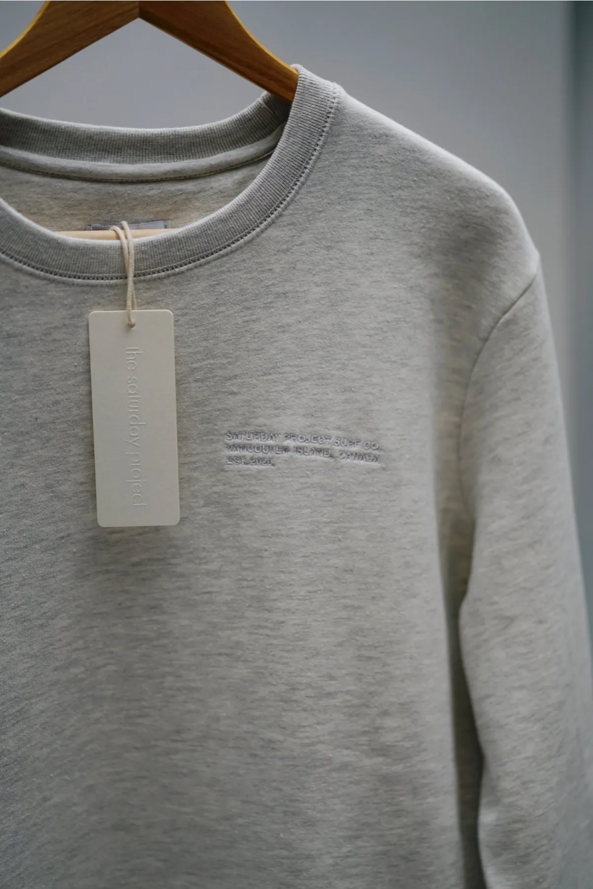 The Saturday Project Everyday Crew - Heather Grey