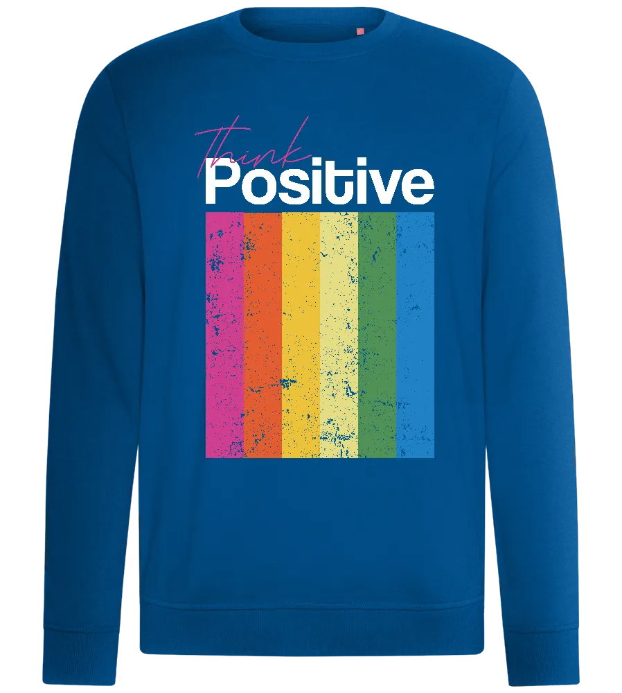 Think Positive Colorful Design - Comfort unisex sweater