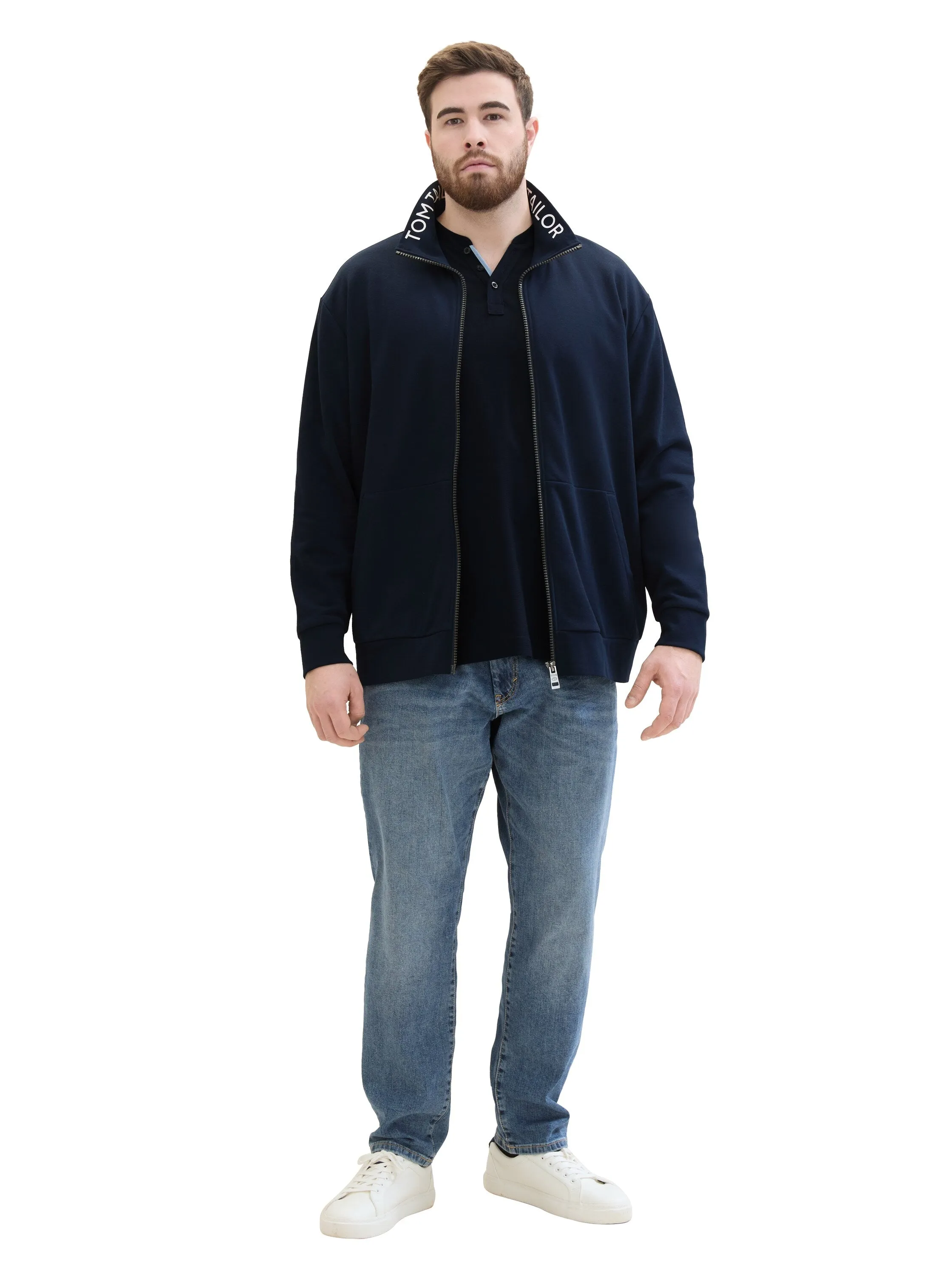 Tom Tailor vest donkerblauw