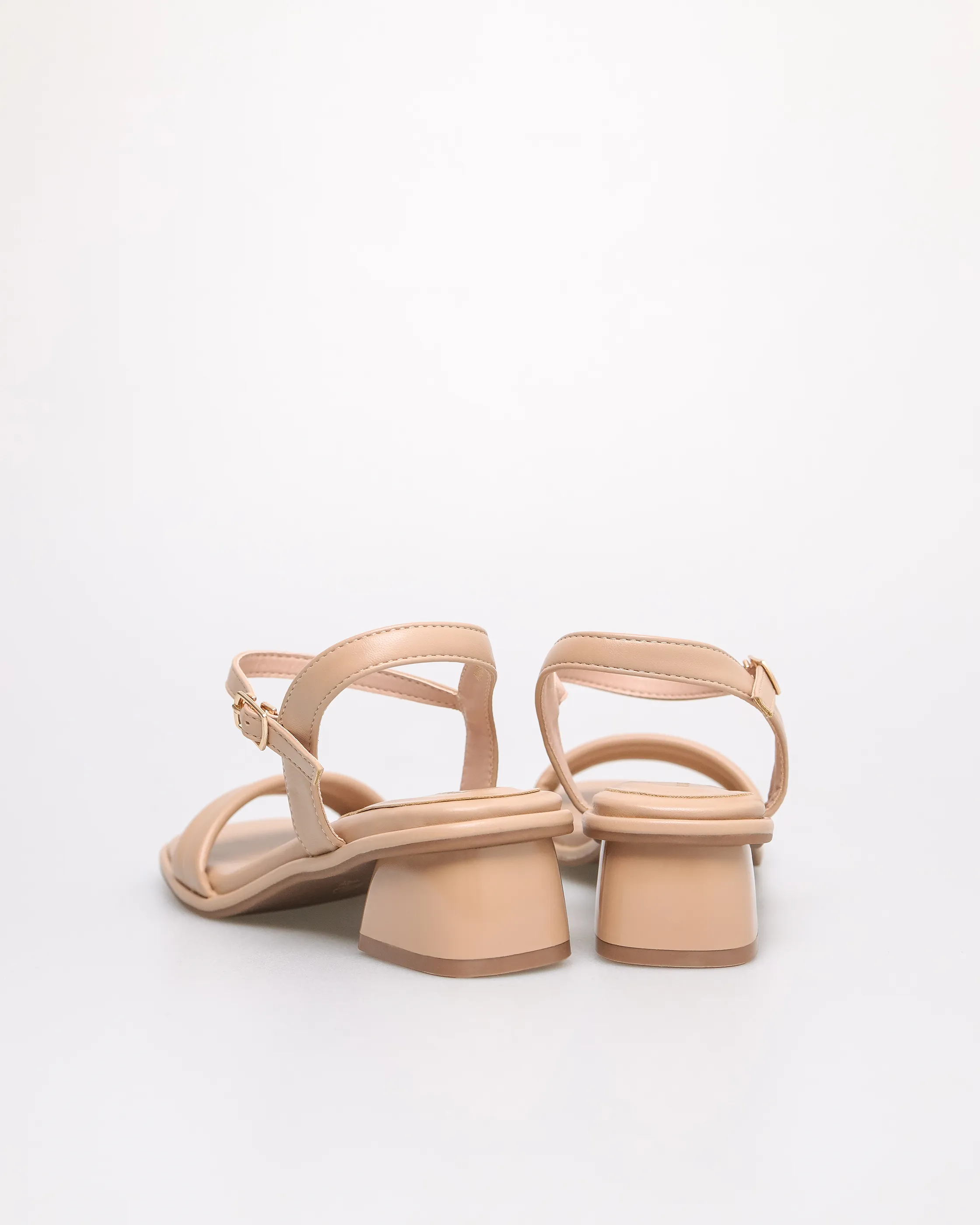 Tomaz NN380 Ladies Slingback Low Heels (Nude)