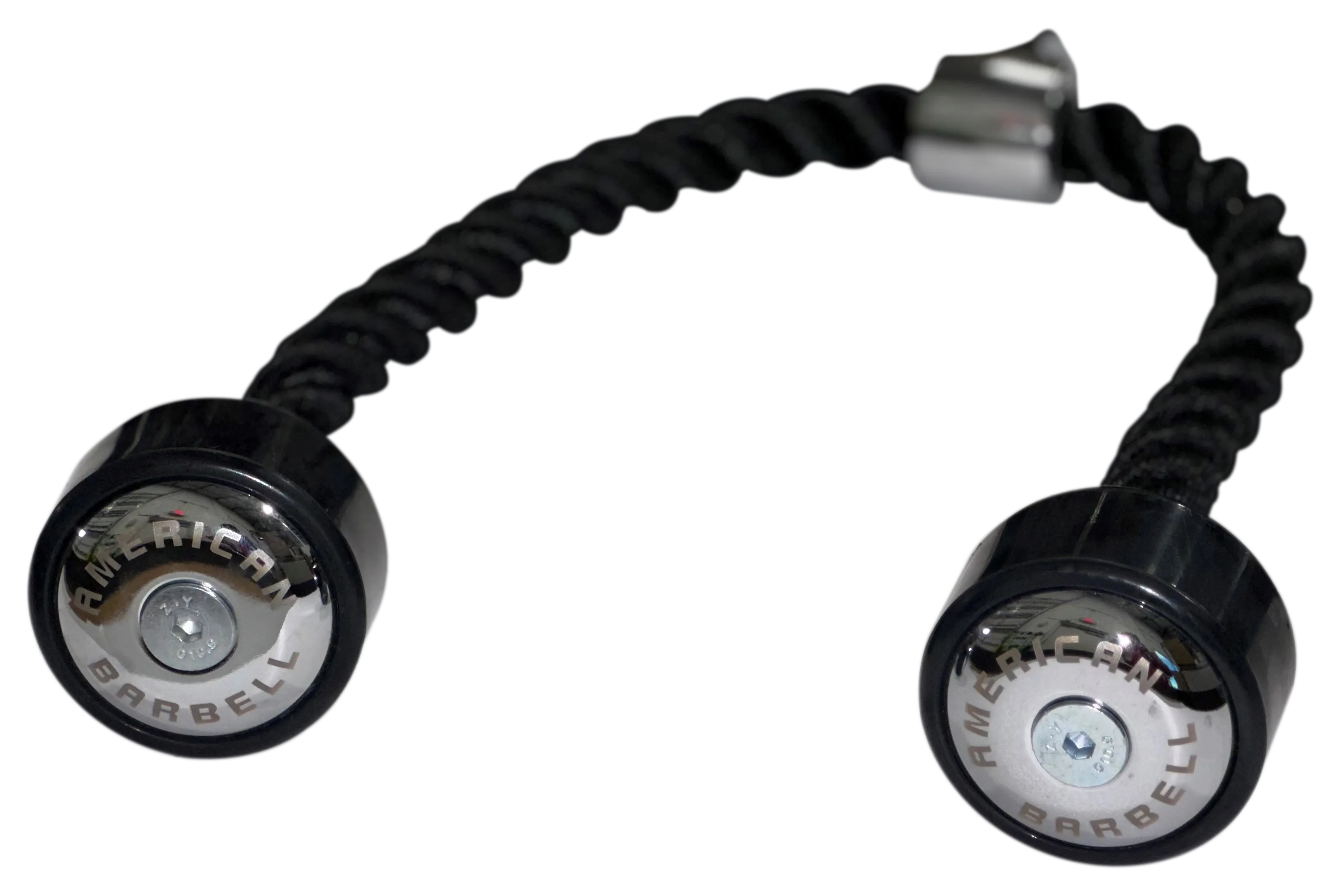 Triceps Press Down Rope Cable Attachment with Rubber Ends
