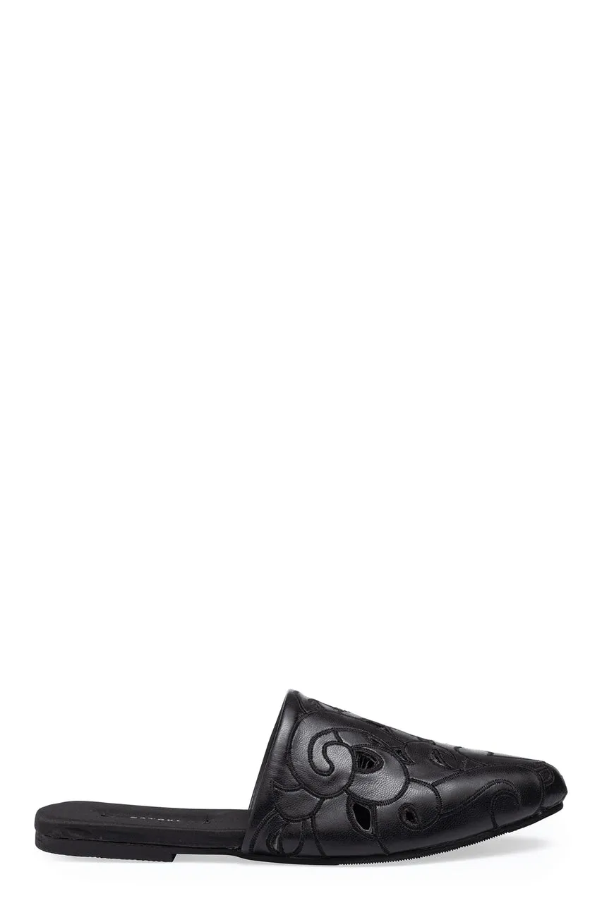 Vegan Luxe Lambskin Slide