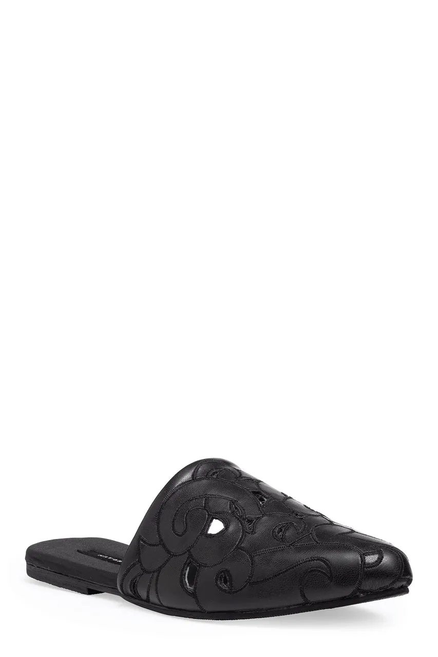 Vegan Luxe Lambskin Slide