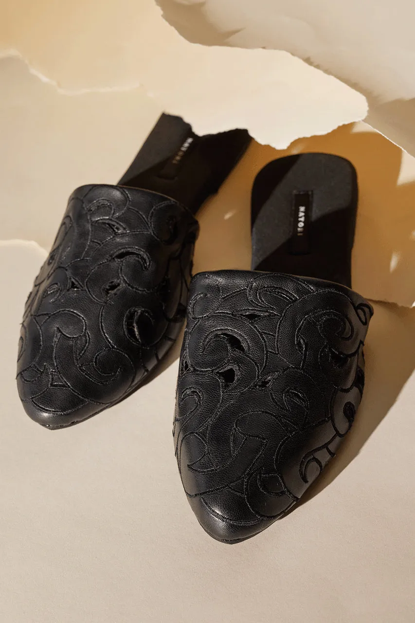 Vegan Luxe Lambskin Slide