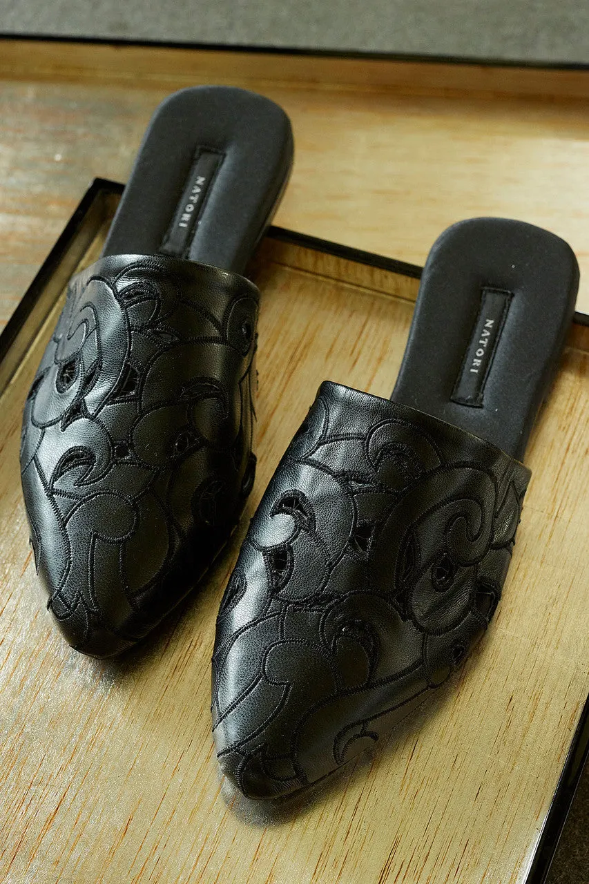 Vegan Luxe Lambskin Slide