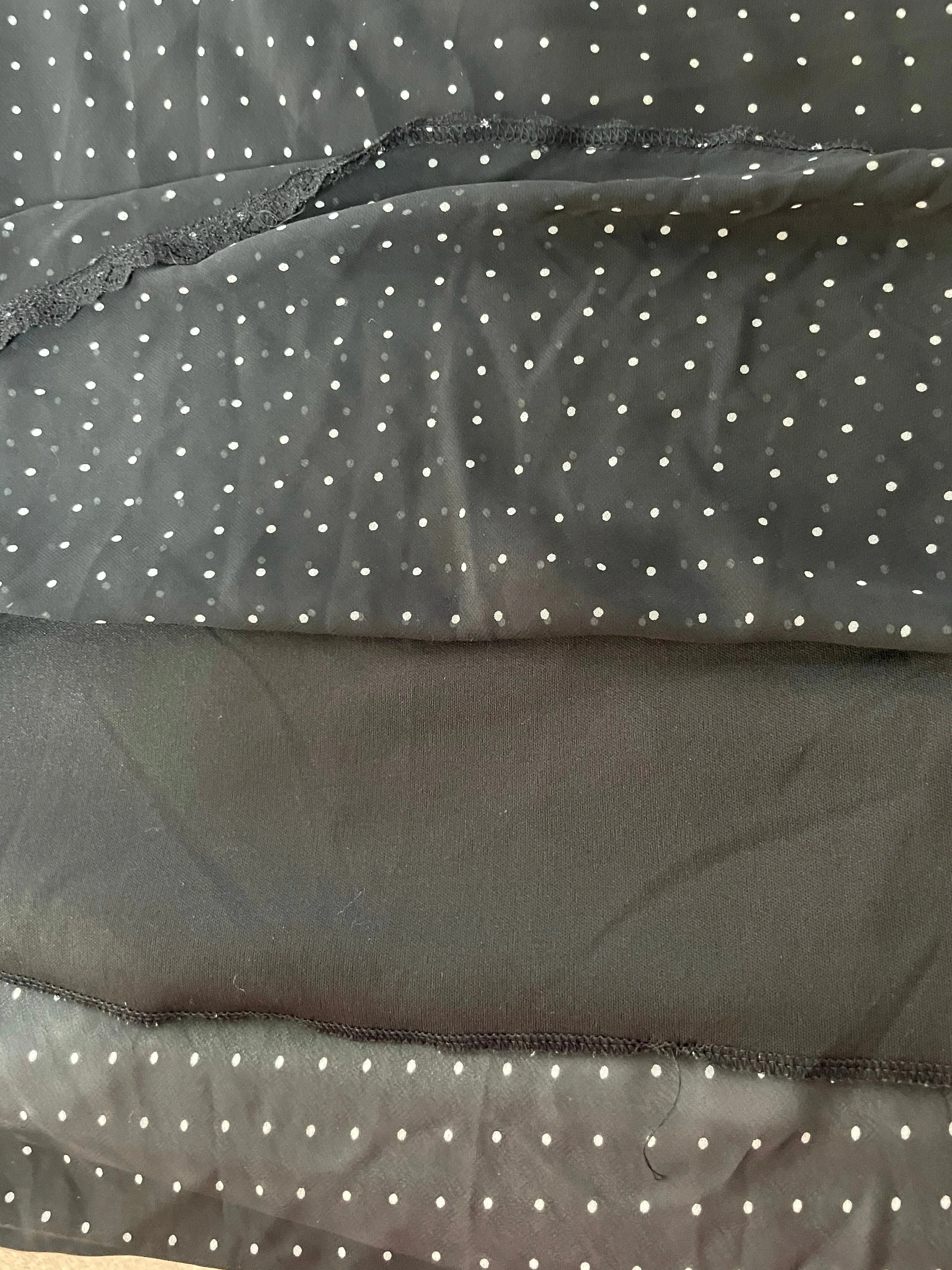Womens Juniors TWENTY ONE Black Polka Dot Sleeveless Sun Dress Sz 6-8
